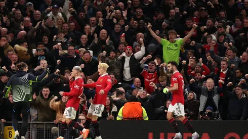 En llamas: el posteo de Garnacho burlándose del Barcelona tras la clasificación del United