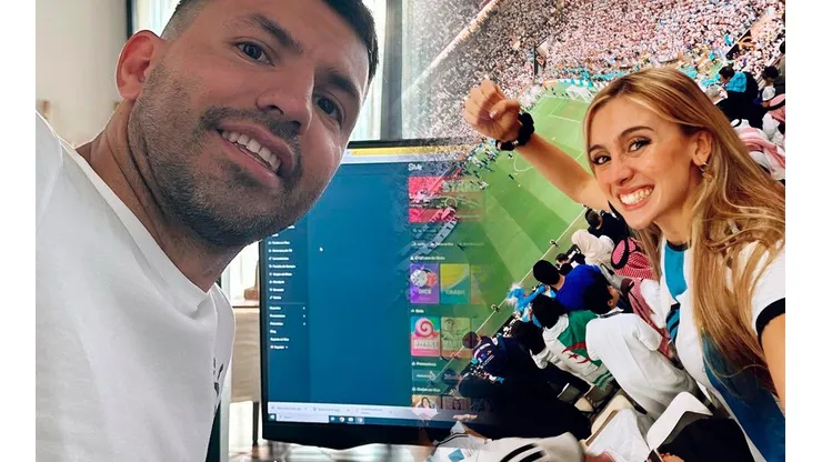 El sorpresivo anuncio que hizo el Kun Agüero con Morena Beltrán como protagonista