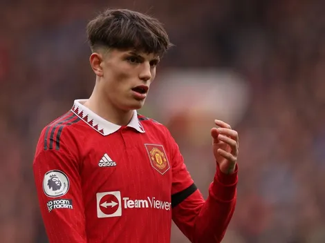 ¿De qué equipo es hincha Alejandro Garnacho?