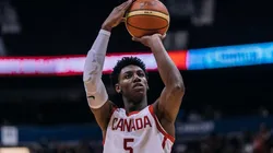 RJ Barrett es uno de los jugadores NBA que no jugará hoy en Canadá ante Argentina.