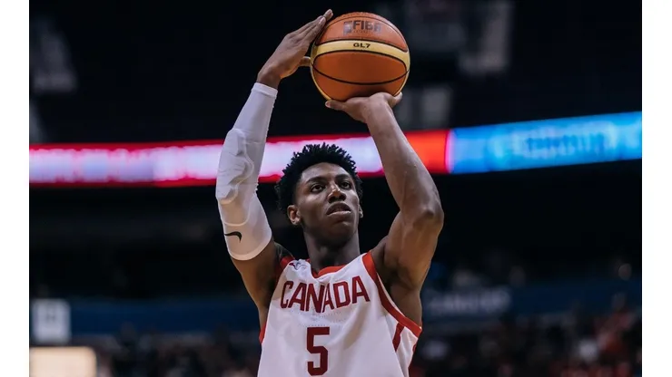 RJ Barrett es uno de los jugadores NBA que no jugará hoy en Canadá ante Argentina.