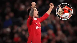 Lisandro Martínez y una sugestiva foto tras la clasificación del United: "Qué noche"