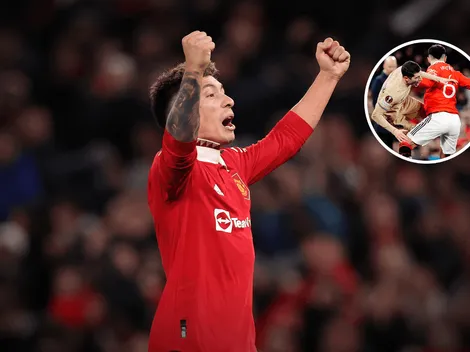 Lisandro Martínez y una sugestiva foto tras la clasificación del United: "Qué noche"