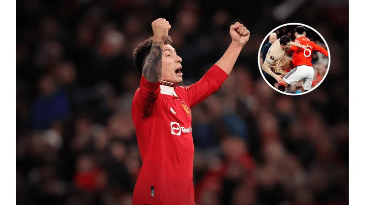 Lisandro Martínez y una sugestiva foto tras la clasificación del United: "Qué noche"