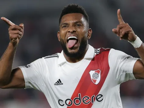 Goleador de clase: la alta efectividad de Borja en sus últimos partidos en River