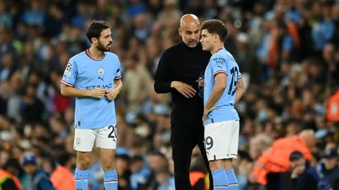 Guardiola y una insólita forma de explicar las razones por las que no metió a Julián.