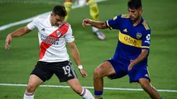 Un cruce entre River y Boca de 2020.