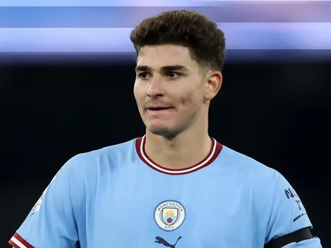 Juega cada vez menos: ¿cuántos minutos acumula Julián Álvarez en sus últimos partidos en Manchester City?