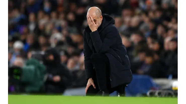 Josep Guardiola no hizo ningún cambio.