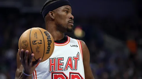 Butler durante un partido de Miami Heat.