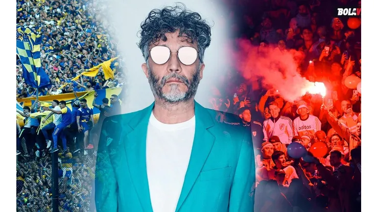 Fito y la locura de escucharse en la cancha.