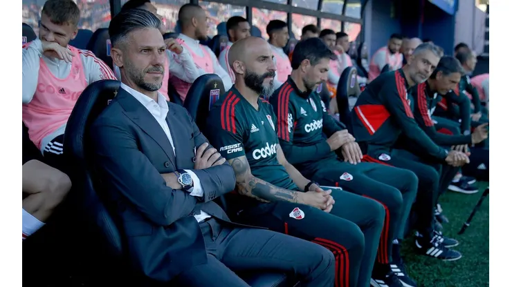 Martín Demichelis durante la victoria sobre Tigre.