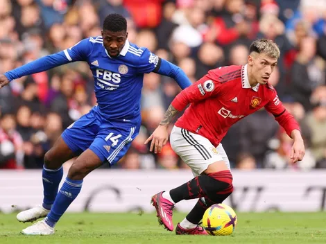 VIDEO | El insulto de Lisandro Martínez a un compañero del United en pleno partido
