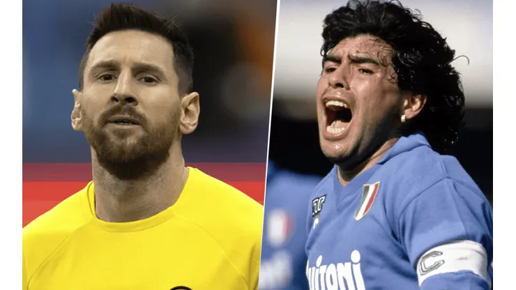 No es para cualquiera: la nueva marca en la que Messi alcanzó a Maradona