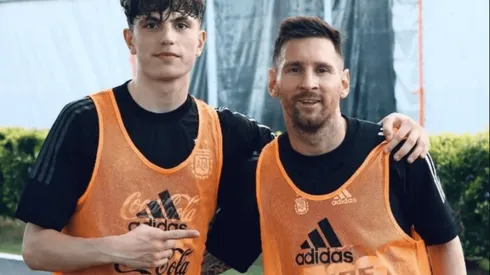 No en la Selección: deslizan que Garnacho podría ser compañero de Messi y nadie lo puede creer