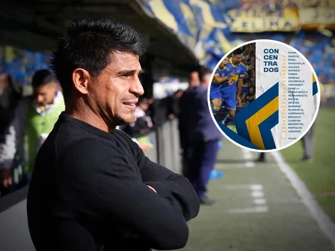 ¿No iba a ser titular? Los concentrados de Boca con una ausencia insólita