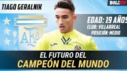 Se fue de River por la Patria Potestad y sueña con la Selección: Tiago Geralnik, otra joya argentina
