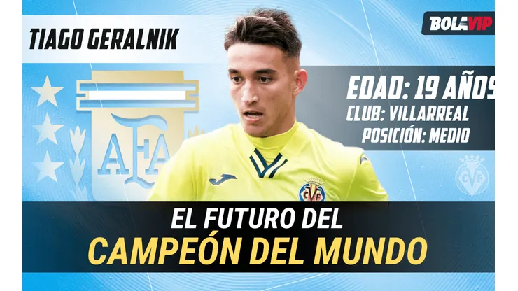 Se fue de River por la Patria Potestad y sueña con la Selección: Tiago Geralnik, otra joya argentina