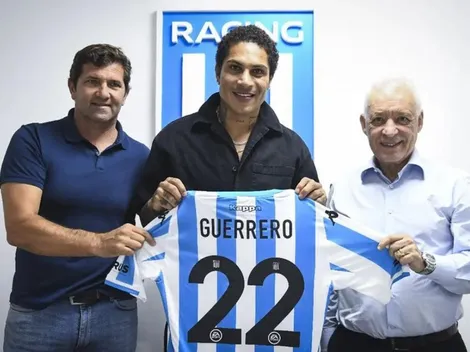 ¿Juega Paolo Guerrero de titular en el partido de Racing vs. Arsenal?