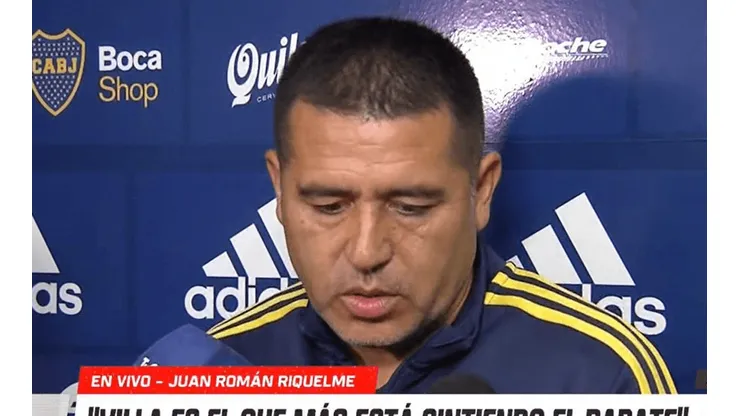 La inesperada lesión de una figura de Boca que reveló Riquelme: "Le preocupa"