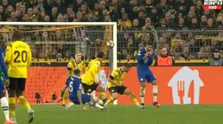 El zapatazo de Enzo Fernández.