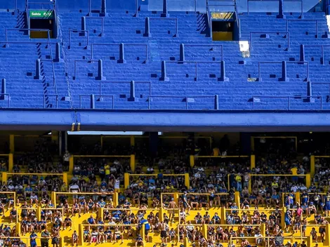 Por ahora, la tribuna de La Bombonera sigue clausurada