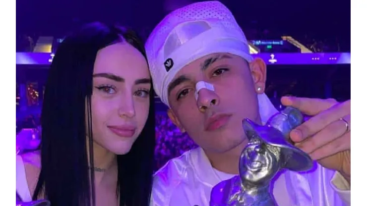 Trueno y Nicki Nicole están distanciados.