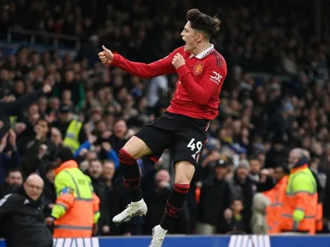 Una leyenda sabe para qué selección jugará Garnacho: "Hay muchísimo futuro"