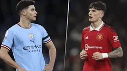 Pibes top: el dato que ubica a Garnacho y Álvarez entre los mejores juveniles argentinos de Europa