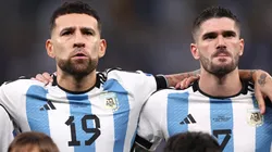 Otamendi y De Paul mantienen una gran relación.
