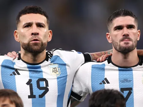 De Paul subió una historia diciéndole "Osito de Peluche" a Otamendi y al defensor no le gustó mucho