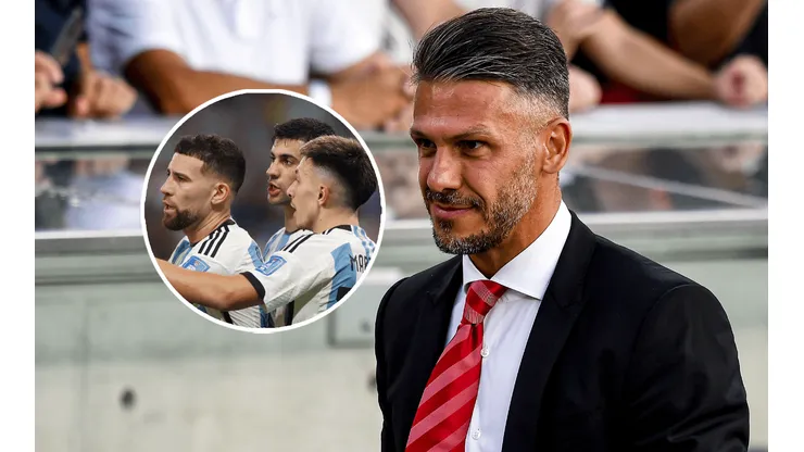 Demichelis comparó a Enzo Díaz con Lisandro Martínez: "No pongan..."