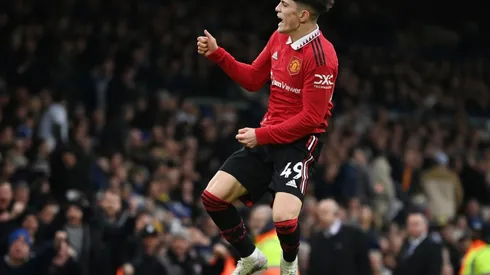 VIDEO | Garnacho convirtió un golazo en el United y dejó un mensaje clarito: "Acá estoy yo"