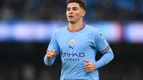 Julián Álvarez en Manchester City