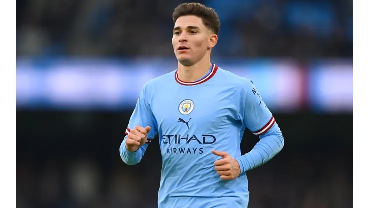 Julián Álvarez en Manchester City