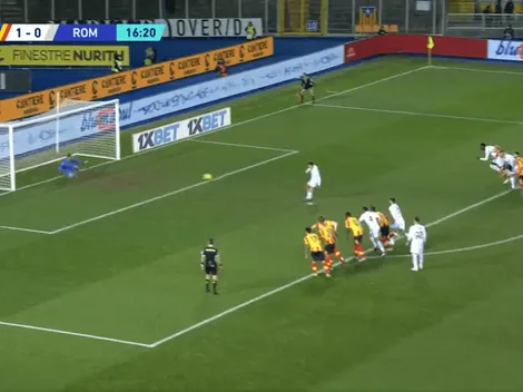 Como en la final: gol de penal de Dybala para la Roma ante Lecce