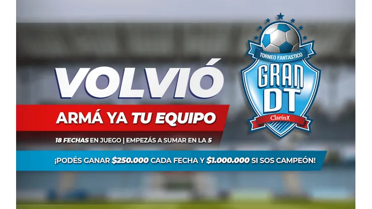 ¿Cuándo empieza el Gran DT y a partir de qué fecha cuentan los puntos?