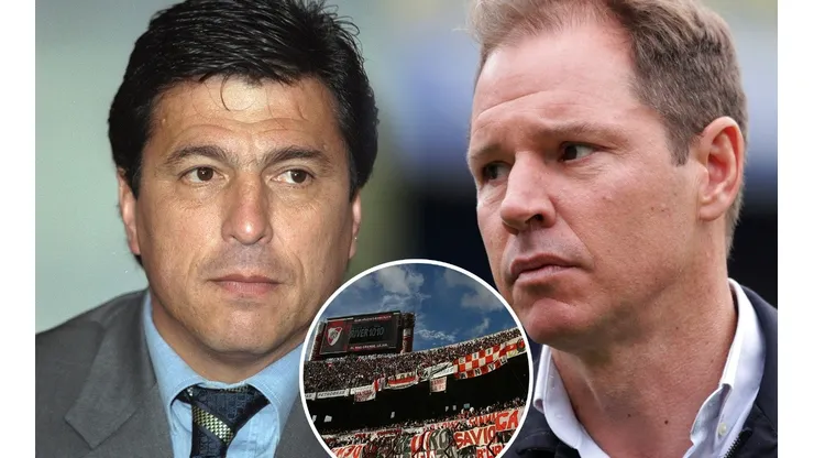 Brito le habló a los hinchas de River por la presencia de Passarella