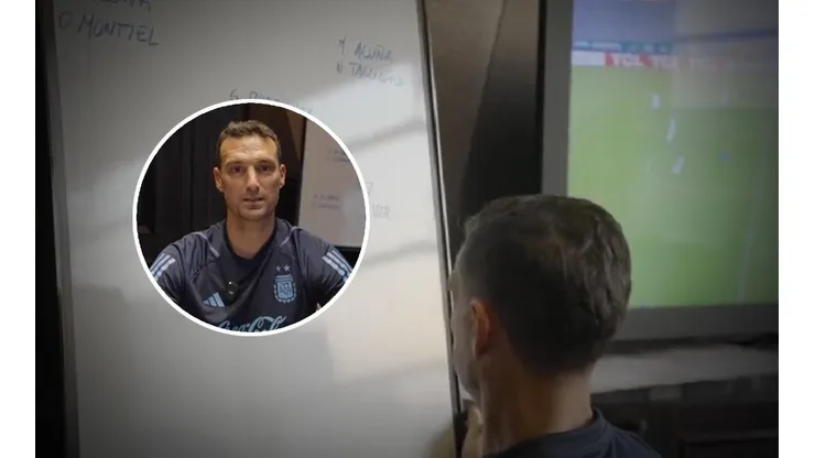 Así preparó Scaloni la convocatoria para Qatar 2022.