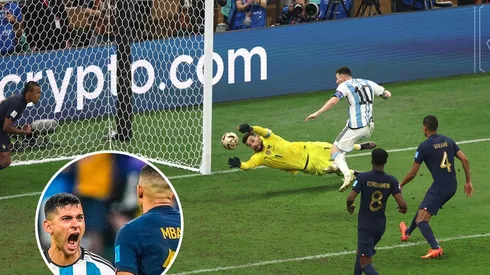 Fin del misterio: Cuti Romero reveló el motivo por el que festejó el gol de Messi en la cara de Mbappé