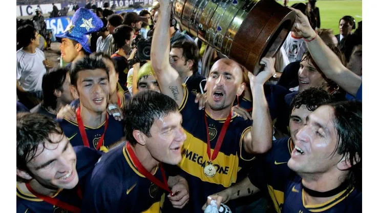Dátolo, presente en la obtención de la Copa Libertadores 2007.