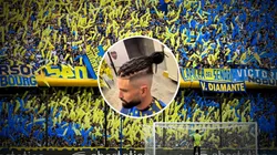 Orsini pasó por el peluquero y algunos hinchas lo destrozaron.