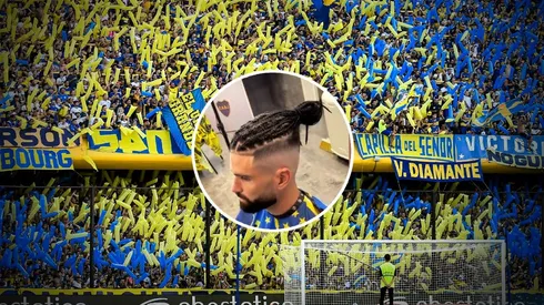 Orsini pasó por el peluquero y algunos hinchas lo destrozaron.