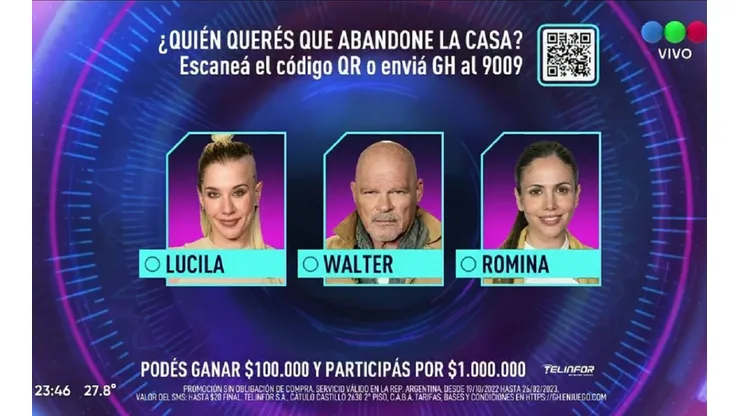 ENCUESTA: ¿Quién querés que se vaya de la casa de Gran Hermano?