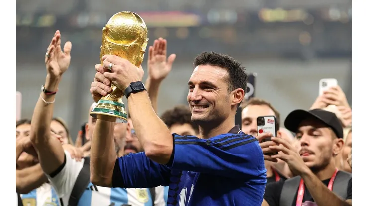 Scaloni, a un paso de ser el mejor DT del Mundo.