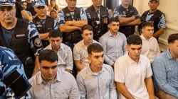 Los 8 rugbiers implicados.