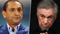 Ramón Díaz y Carlo Ancelotti, frente a frente.