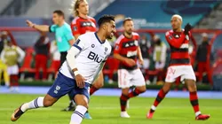 Salem Al-Dawsari festejando uno de sus goles.