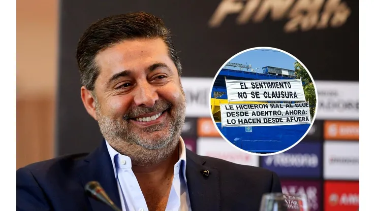 Daniel Angelici rompió el silencio tras la clausura de La Bombonera.