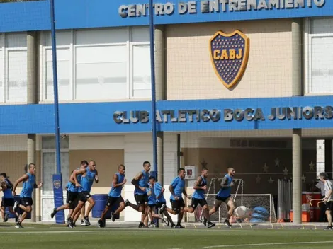 Los dos jugadores de Boca que entrenaron diferenciados y no estarán a disposición vs. Talleres
